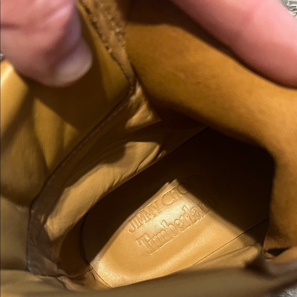 Jimmy Choo Women's Tan Lace Up Boots - Picture 5 of 8